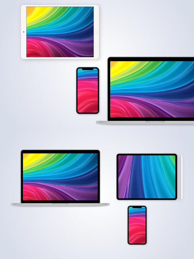 苹果设备网站手机样机 (SKETCH)