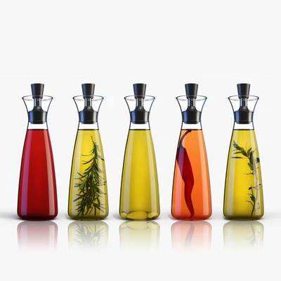 玻璃调料瓶3D模型（OBJ,FBX,MAX）