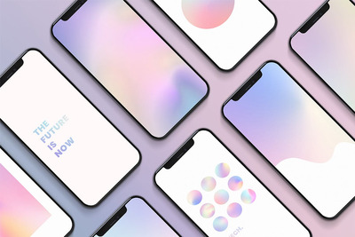 智能手机屏幕模型 (PSD)