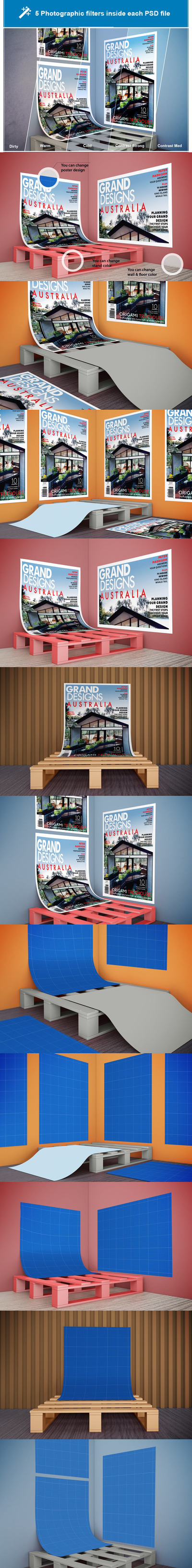 高端海报拍摄模型(PSD)