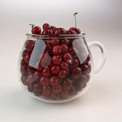 樱桃3D模型（OBJ,FBX,MAX）