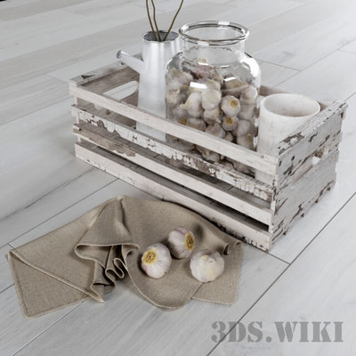 大蒜3D模型（OBJ,FBX,MAX）