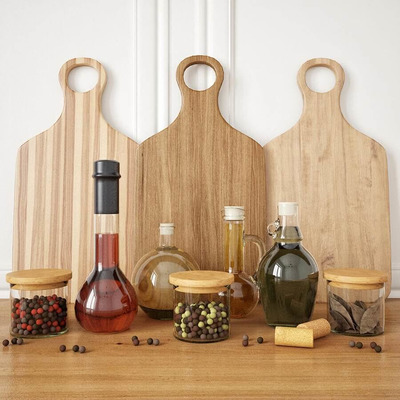 厨房调料瓶和其它用具3D模型（OBJ,FBX,MAX）