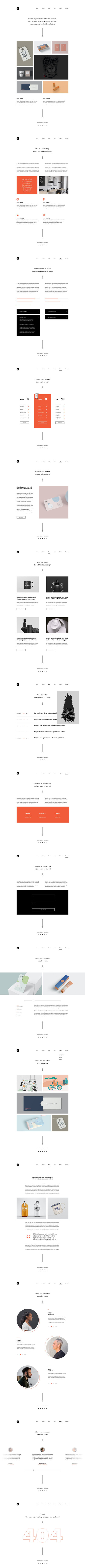 Kadu - 极简主义Figma模板 (FIG)