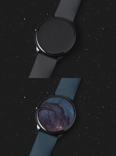 智能手表屏幕模型 (PSD)