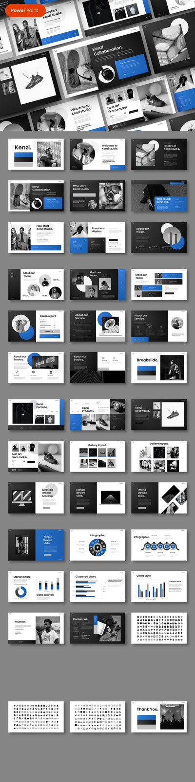 专业的高品质商业商务提案powerpoint幻灯片演示模板（pptx）