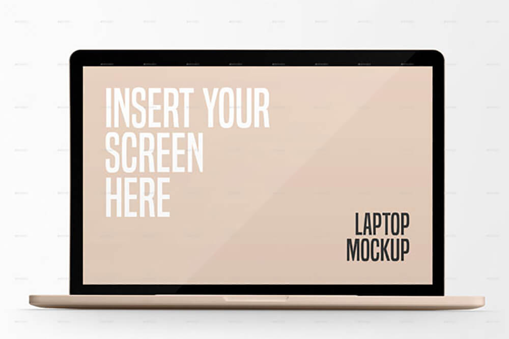 笔记本电脑MacBook Pro样机套装 (psd)