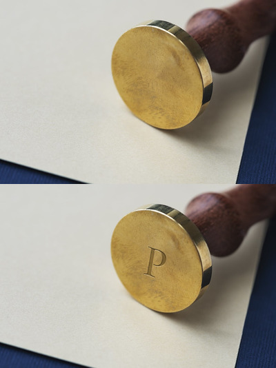 高端复古印章样机 (PSD)