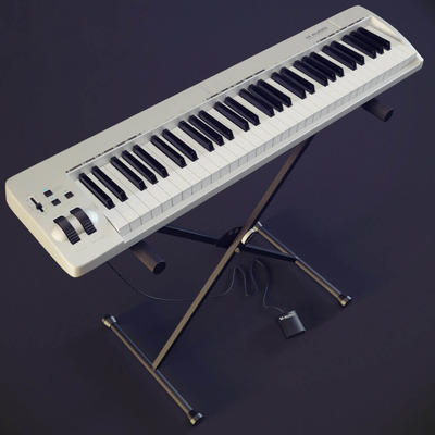 M-Audio Keystation键盘3D模型（OBJ,FBX,MAX）