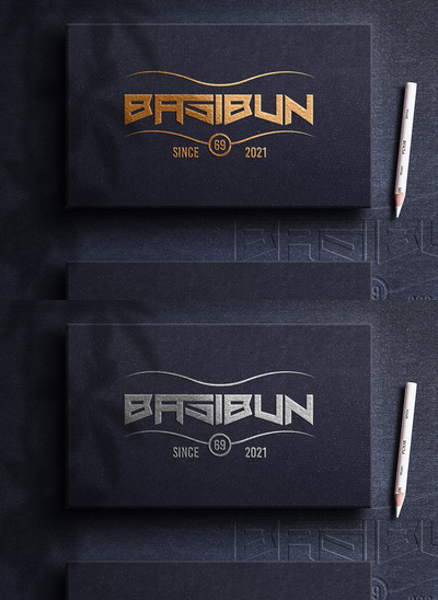 金色logo印压样机 (PSD,JPG)