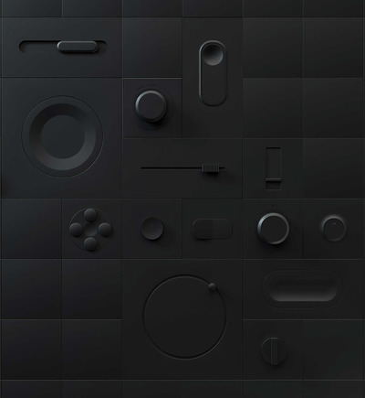 开关控制按键按钮暗黑背景图片素材 (jpg)