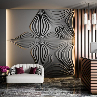 几何图案背景墙3D模型（OBJ,FBX,MAX）