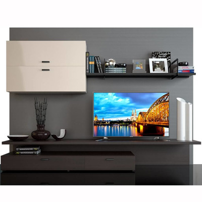 电视和置物架及装饰3D模型（OBJ,FBX,MAX）