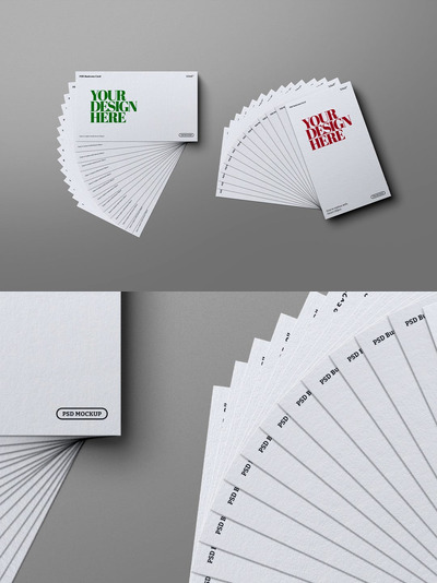 3.5 x 2名片产品模型(PSD)