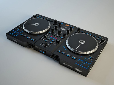 DJ控制器3D模型（OBJ,FBX,MAX）