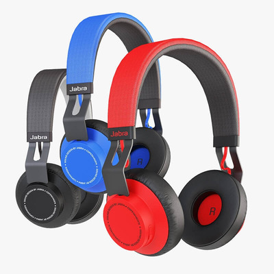 无线头戴耳机3D模型（OBJ,FBX,MAX）