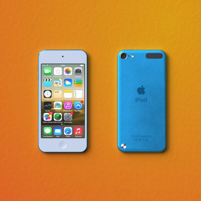 绝版的iPod Touch第5代3D模型（OBJ,FBX,MAX）