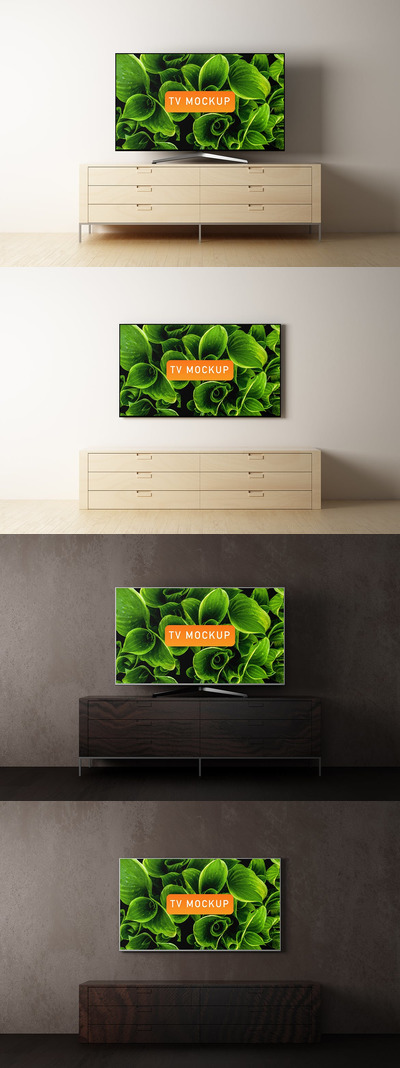 全面屏电视产品模型(PSD)