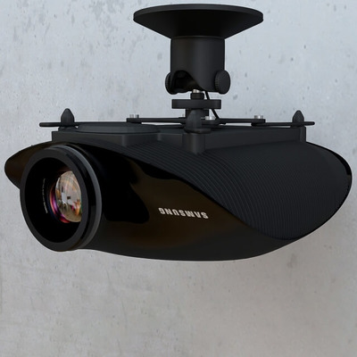 三星A8000投影仪3D模型（OBJ,FBX,MAX）