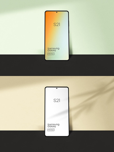 三星Galaxy S21手机模型(PSD)