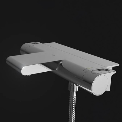 高特朗2000恒温淋浴龙头3D模型（OBJ,FBX,MAX）