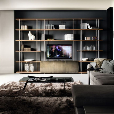 沙发地毯茶几和电视区3D模型（OBJ,FBX,MAX）