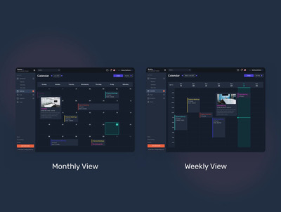 安排时间表仪表板网页 (FIG,SKETCH,XD)