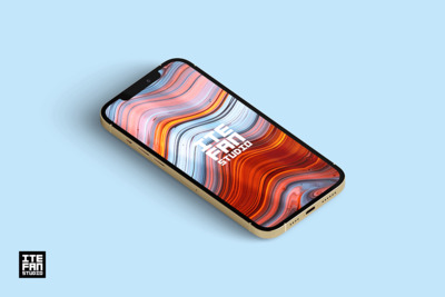 iPhone 12 Pro Max  个性手机样机 (PSD)