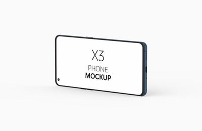 X3 安卓手机样机 (PSD)