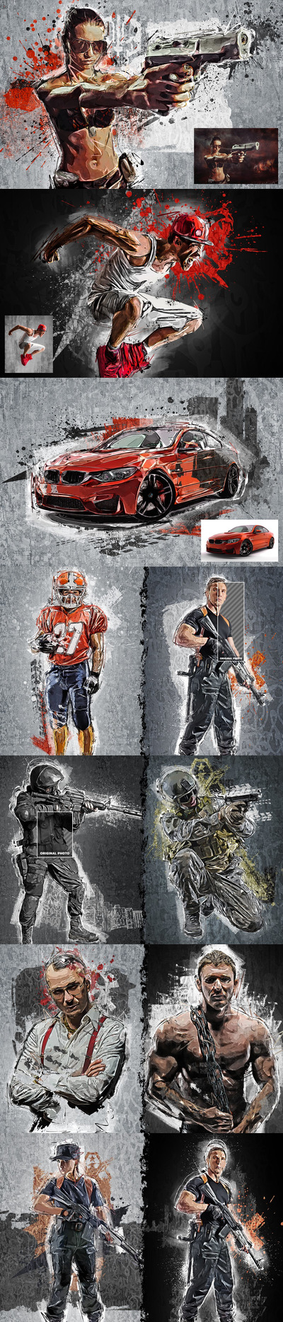 APS重新加载Photoshop动作(ABR,ATN,PAT)