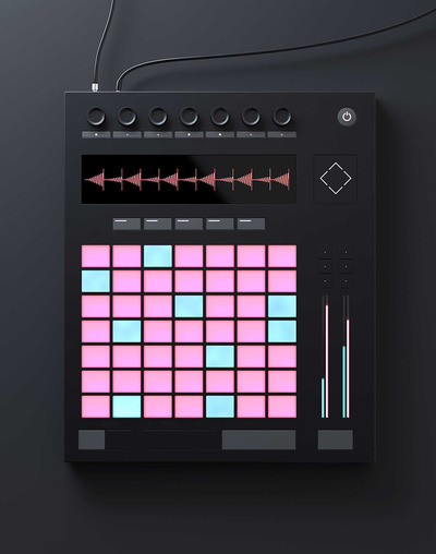 电音打击垫背景图片素材 (jpg)