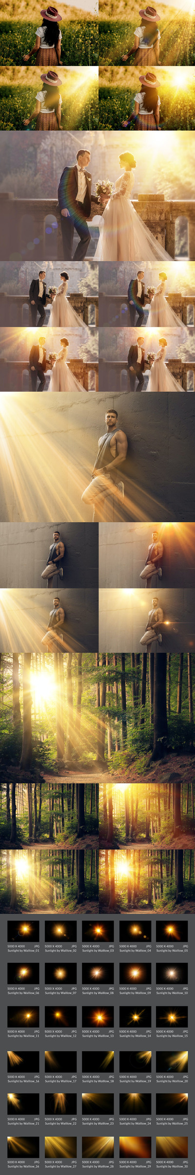 逼真的阳光ps图象处理软件叠加和行动