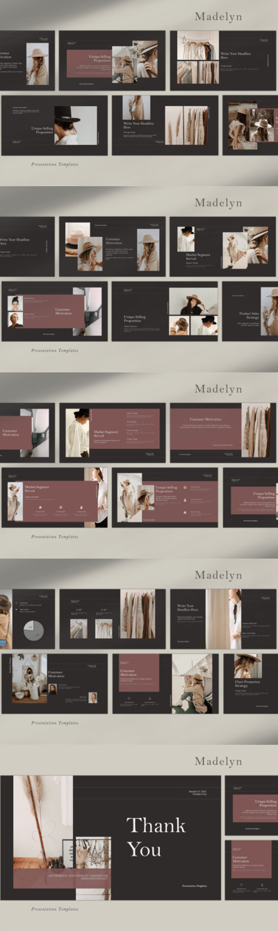 创意摄影机构PPT模板 (PPTX)