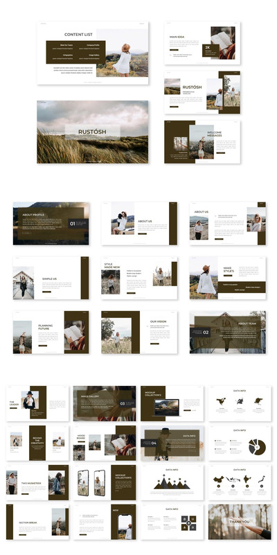 个人项目介绍PPT模板 (PPTX)