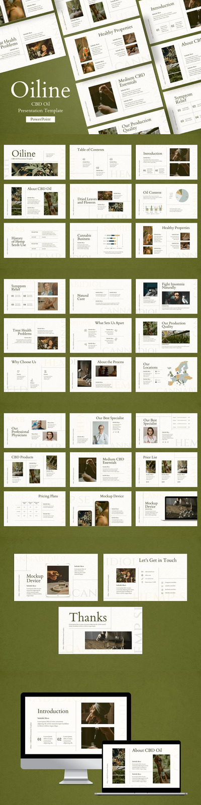 精油项目推广演示模板(PPT,PPTX)