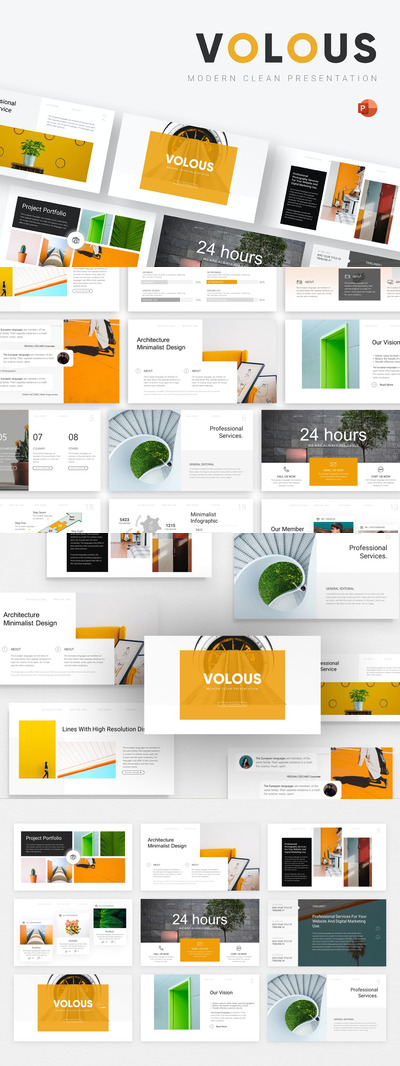 现代多功能PPT模板 (PPTX)