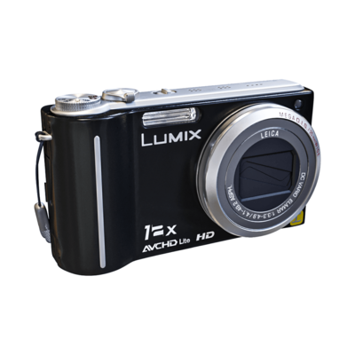 松下Lumix DMC-TZ7相机3D模型（OBJ,FBX,MAX）