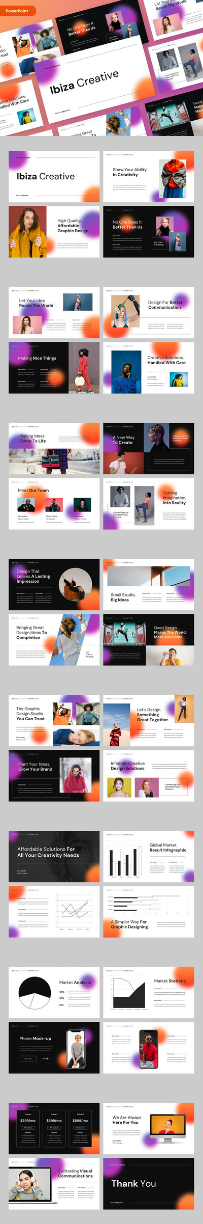 IBIZA - 创意机构演示文稿 (PPTX)