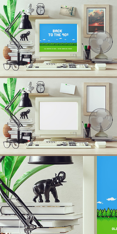 复古的工作场所模型 (PSD)