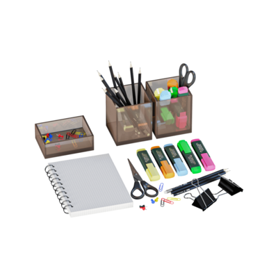 文具组合3D模型（OBJ,FBX,MAX）