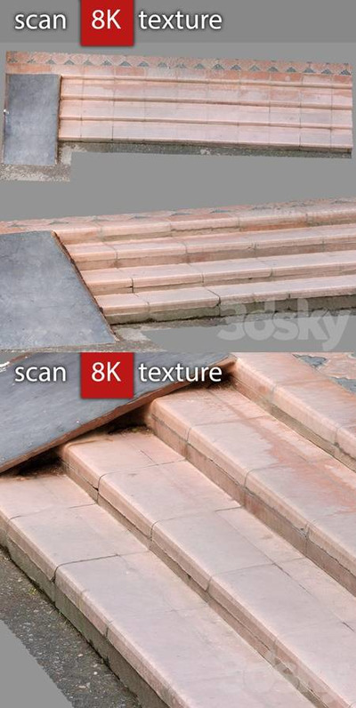 台阶3D模型（FBX,MAX）