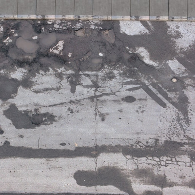 旧水泥道路3D模型（FBX,MAX）