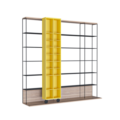 Literatura开放书柜3D模型（OBJ,FBX,MAX）