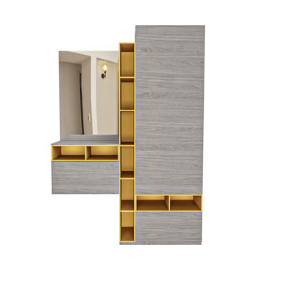 入户组合柜3D模型（OBJ,FBX,MAX）