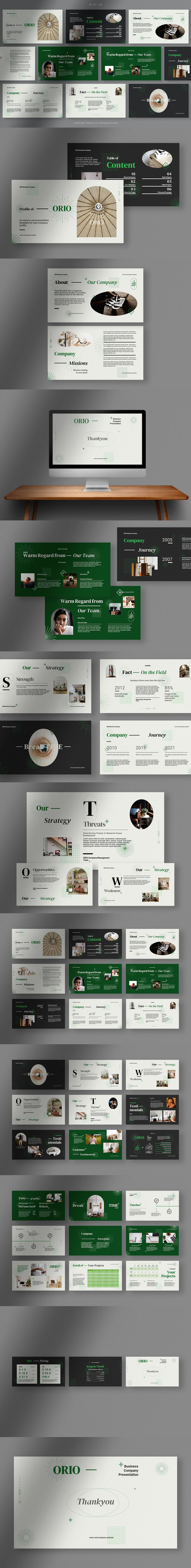 公司创意项目介绍PPT模板 (PPT,PPTX)