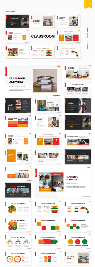 课堂活动|谷歌幻灯片模板 (PPTX)