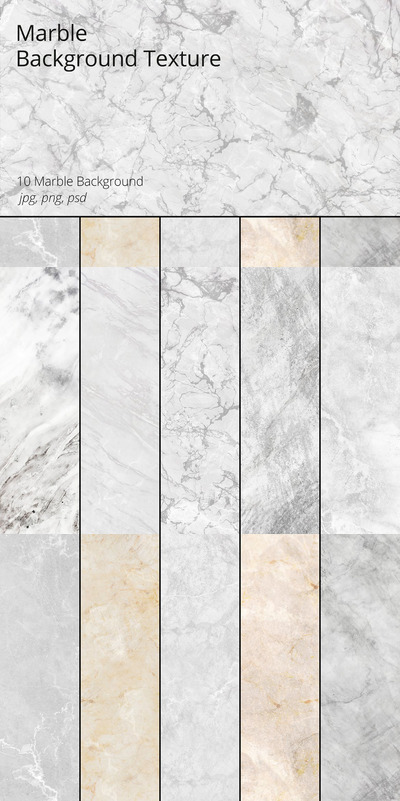 时尚高端优雅多用途的房地产大理石背景底纹纹理集合-PSD、JPG、PNG