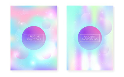 渐变液体形状孟菲斯背景封面设计素材[eps]