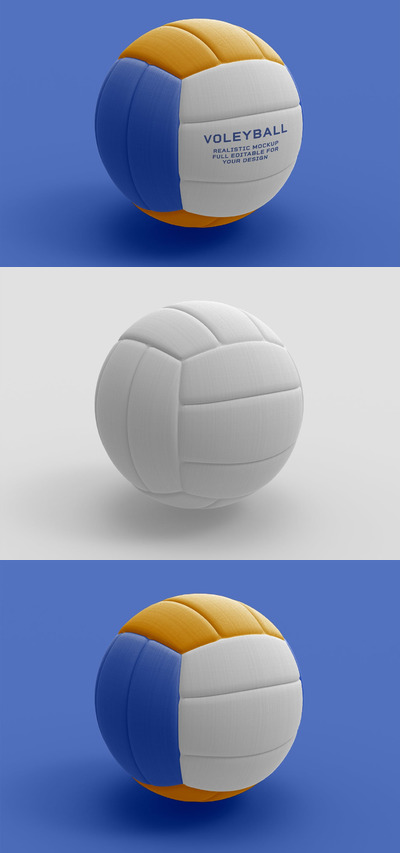 高品质的排球模型(PSD)