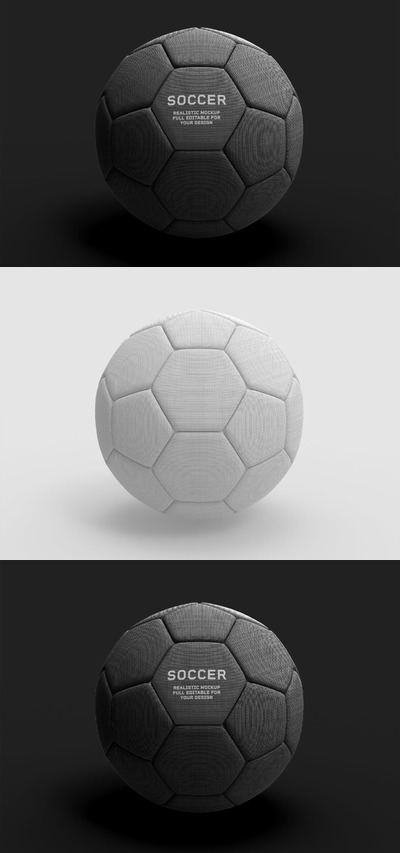 高端足球展示样机(PSD)